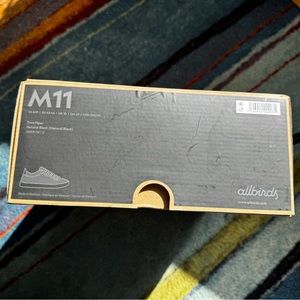 Allbirds - Men's Tree Pipers - Size 11 - Natural Black - Brand New In Box